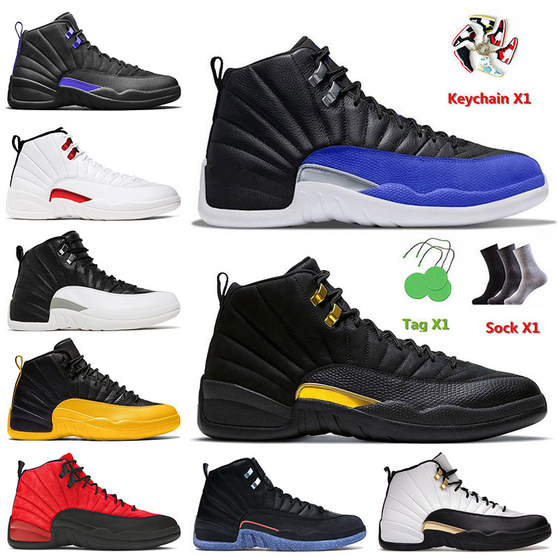 Hyper Royal Black Taxi 12s Jumpman 12 Basketball Shoes Mens 2022 Sports Trainers Reverse Flu Game Dark Concord Utility Low Easter University Blue