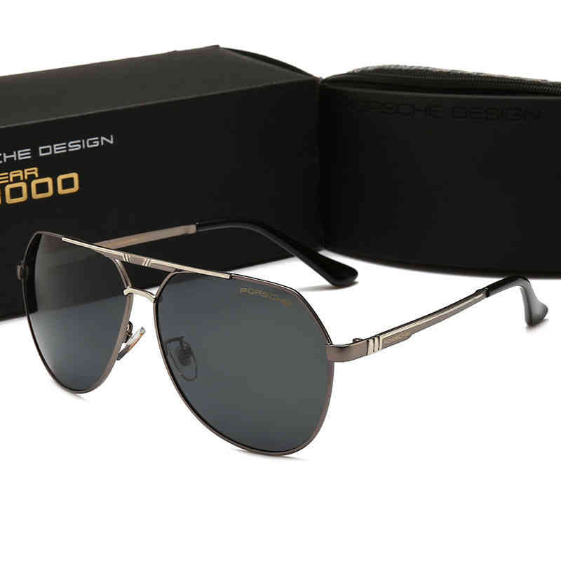 

Designer Sunglasses Porsche Design Porsche Polarized Male Pilot Driver Fishing Glasses 8855