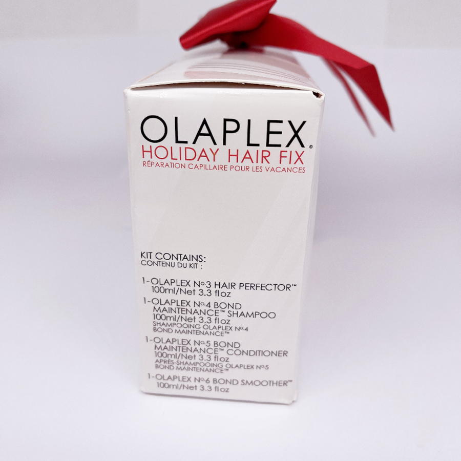 

Olaplex HOLIDAY HAIR FIX Repair 4Pcs Set 100ml x4 Dry Frizz No.3 4 5 6 Bond Perfector Stand Alone Professional Hair Treatment Oil top quality fast ship