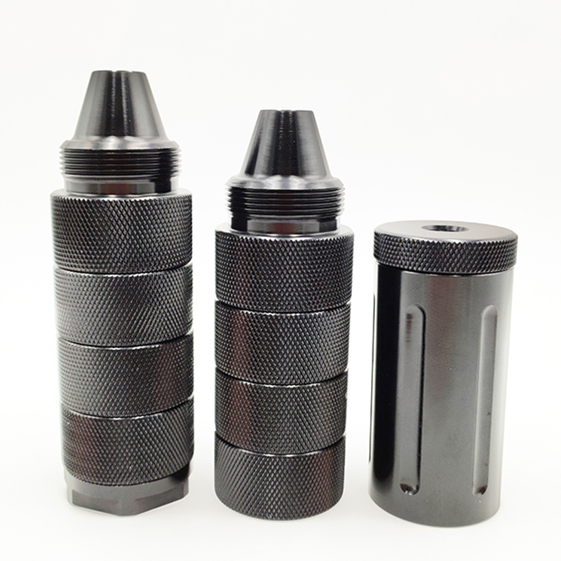 

10inch 1.58'' OD Aluminum 7075 Modular Solvent Trap MST kit Fuel Filter 5/8x24 1/2x28 Screw Cones