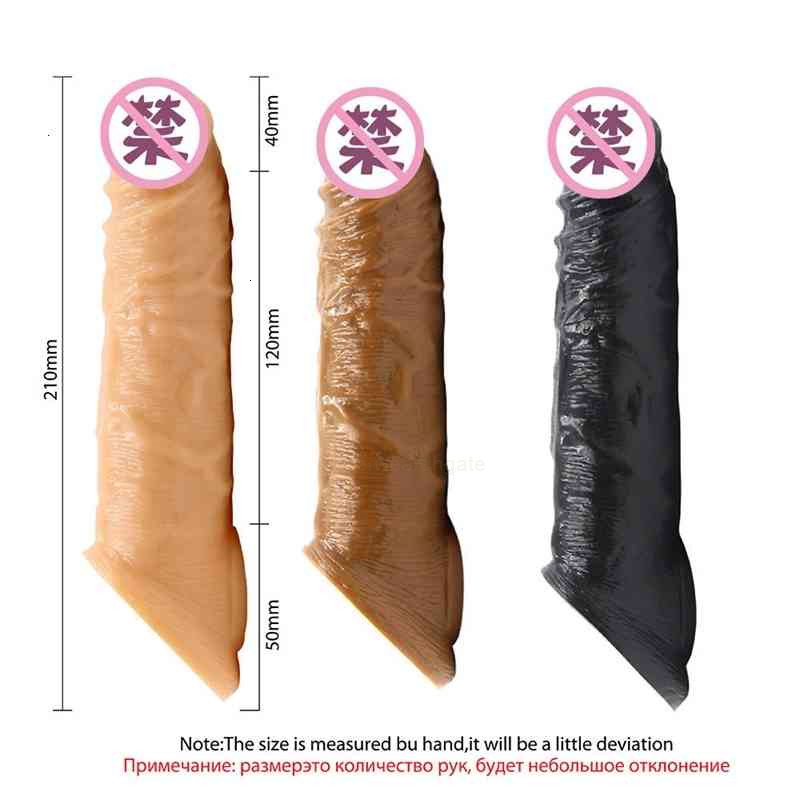 

Massager Vibrator Product Crystal Wolf Tooth Cover Men's Penis Cover Thickened and Lengthened Wearing 7ft6 2VTD