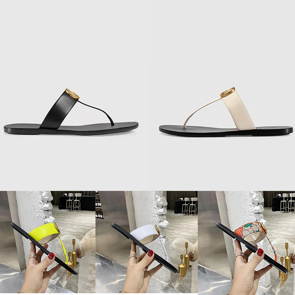 2022 Designer woman Sandals Slippers men slipper Gear bottoms Flip Flops women luxury sandal fashion causal flip flop