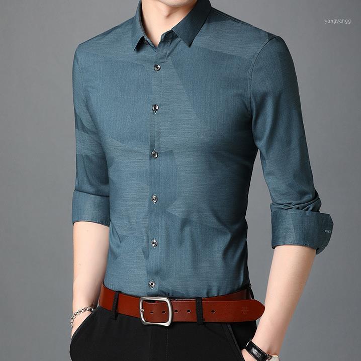 

Men' Casual Shirts 2022 Long Sleeve Shirt Men Spring Autumn Young 900448, 01