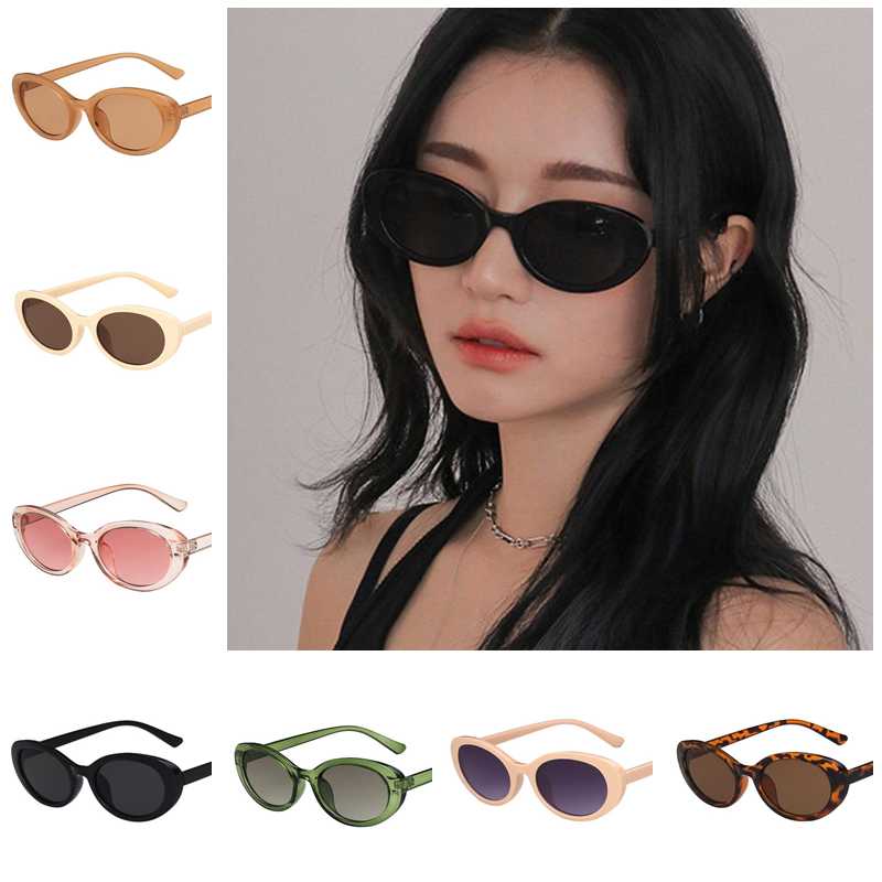 

Sunglasses Fashion Oval Sun Glasses Unisex Transparent Frame Adumbral Anti-UV Spectacles Persnality Eyeglasses A