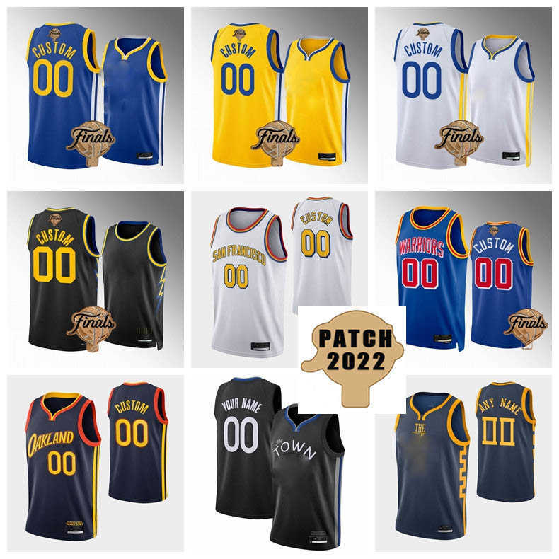 

Custom Basketball Jersey 2022 Men Youth Stephen 30 Curry 23 Green 22 Wiggins 11 Thompson 5 Kevon Looney 32 Porter, Color9