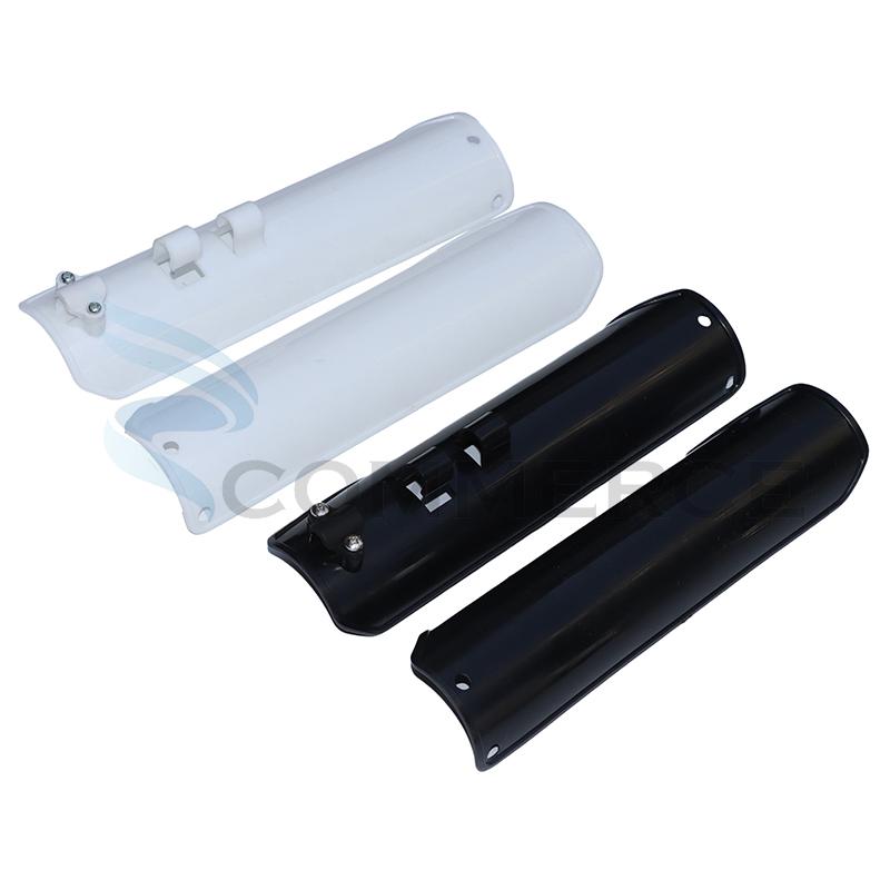 

Parts Dirt Pit Bike Plastic Cover Front Fork Guard For CRF70 KLX110 Kayo 140 BSE PH07 Apollo 125CC Shield White Black