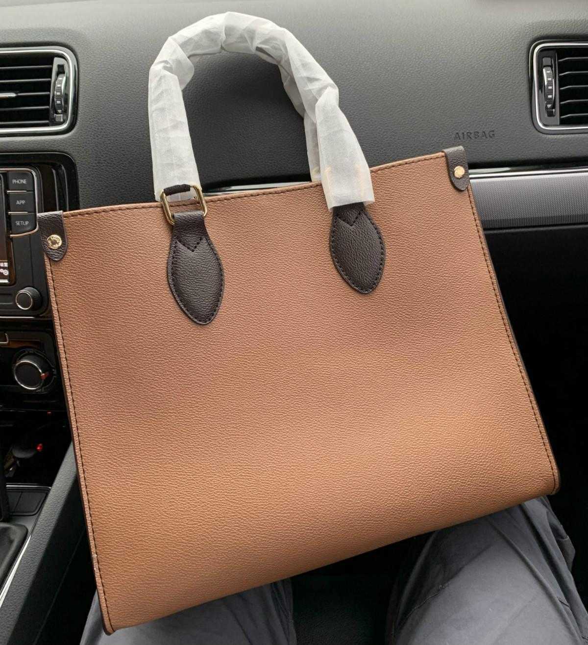 

ON THE GO Onthego Top Women Luxurys Designers Crossbody Bags Womens Handbags Purse Tote Bag Ladies Casual Tote PVC Leather Shoulder Tote Female Shopping Big Purse M99