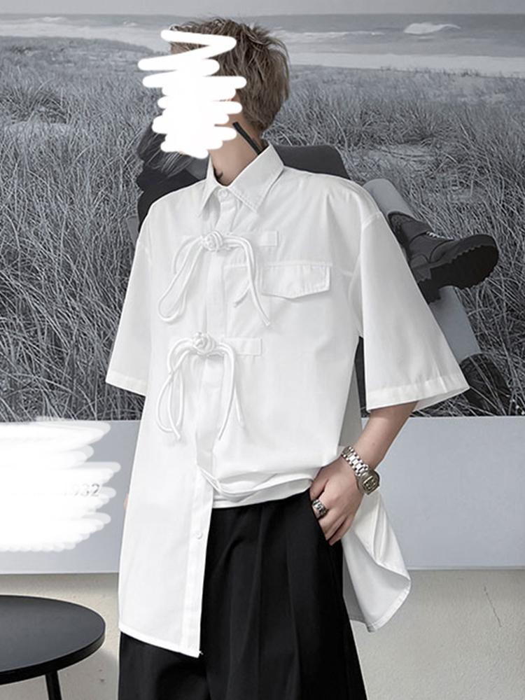 

Women's Blouses & Shirts Solid Single Breasted Shirt Women Korea 2022 Summer Arrival Fashion Loose Turn-down Collar Short Sleeve WLD7264Wome, Black wld7264