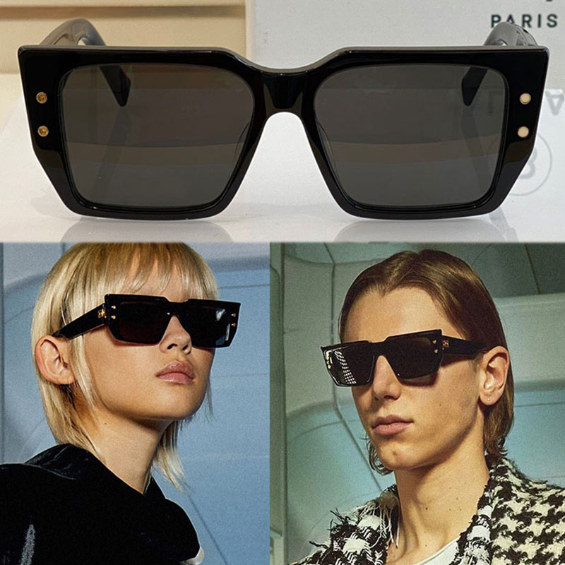 

Sunglasses for Men Woman BPS-198C Designer Brand Glasses Fashion Classic Square Casual Shopping Mens or Womens Driving Vacation Anti-UV400 With Box