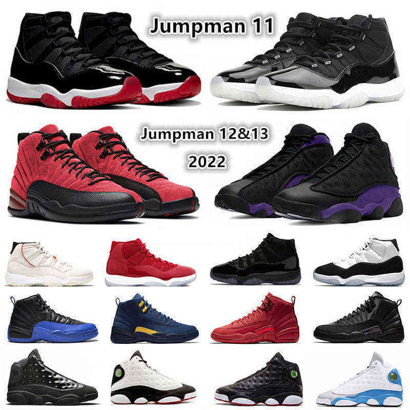 

11 12 13 Mens Basketball Shoes Platinum Tint Bred Concord 72-10 taxi Royalty Houndstooth fish 11s 12s 13s men trainers s, Color#47