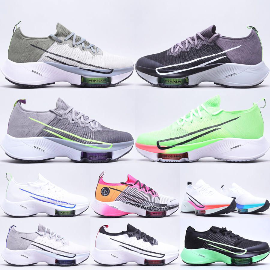 

Zoomx Tempo NEXT% FK Men Running Shoes 2022 Designer Dark Stucco Fast Pack Volt Shanghai White Racer Blue Hyper Violet Outdoor Sneakers Size 40-45, Bubble wrap packaging