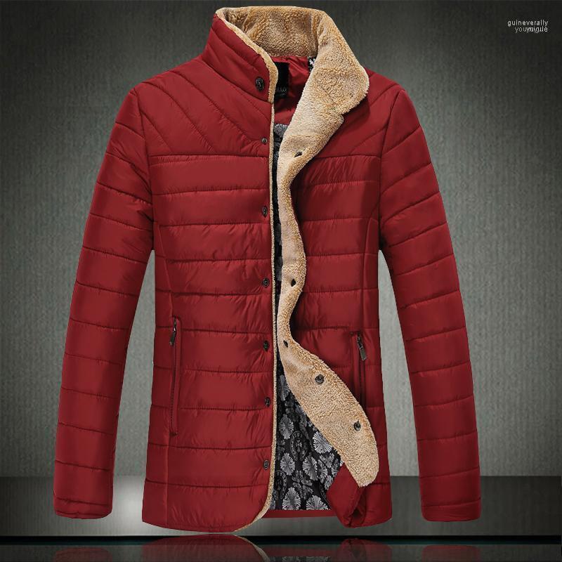 

Men's Down & Parkas Wholesale- 2022 Autumn And Winter Fashion Explosion Models Cotton Korean Slim Casual Jacket1 Guin22, Black