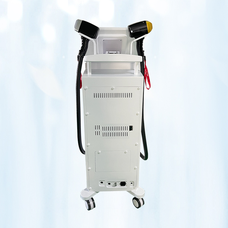 

New Double Handle Diode Laser Hair Removal Machine with awesome whole sales price for spa clinic use