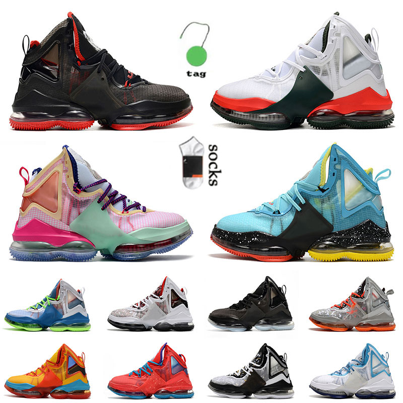 

LB19 Jumpman High OG Basketball Shoes 19 Designer Womens Mens Sports 19s Apace Jam Black and Aqua Bred Leopard Uniform Hook Red Blue Outdoor Sneakers Trainers 36-46, 40-46