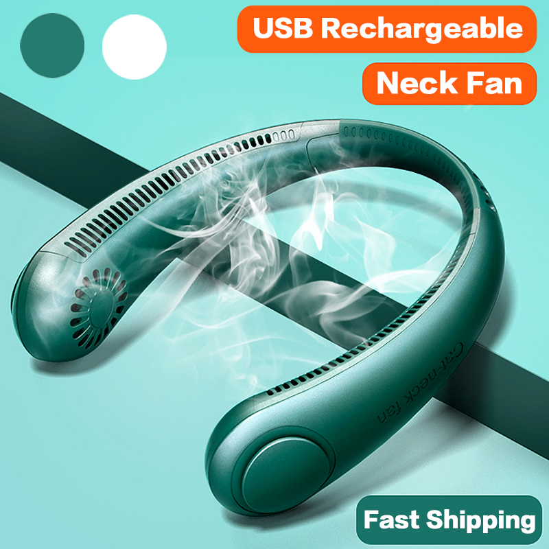 

Youpin Mini Bladeless Fan Hanging Neck Leafless Fan Rechargeable Mute Sports Fans for Home Outdoor Portable 5