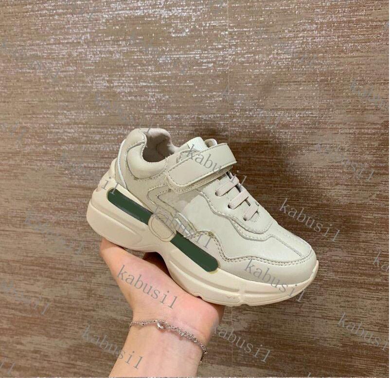 

top luxury quality children Sneakers boys and girls casual fashion designer comfortable Genuine Leather dad shoes, Shipping pay