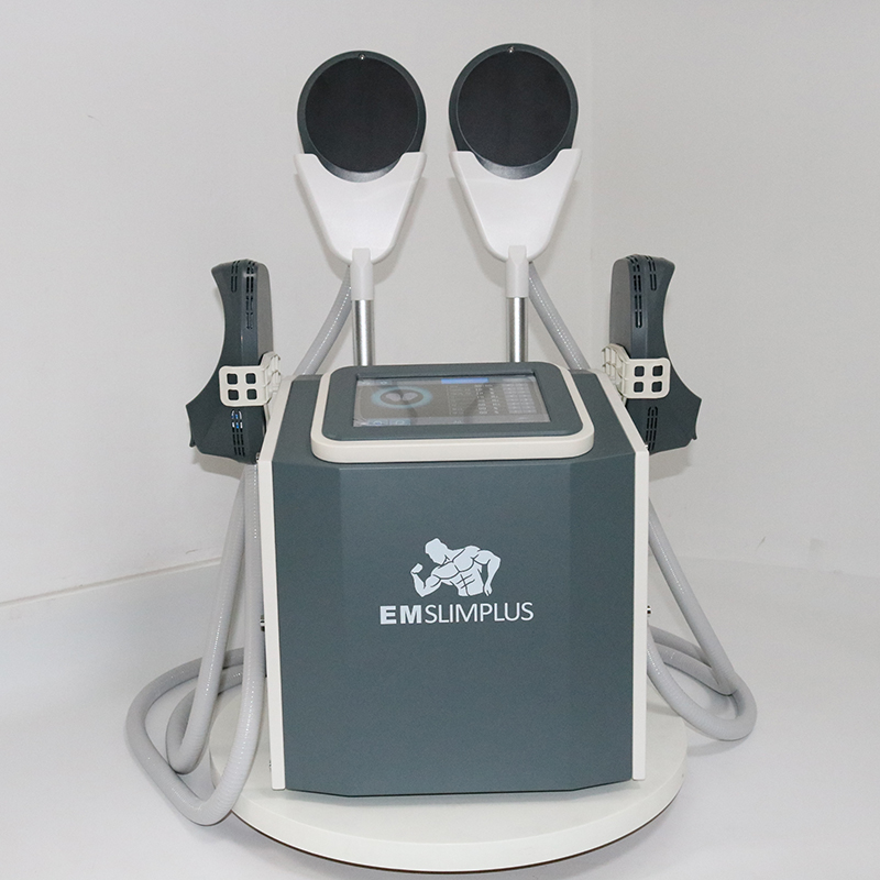 Professionnel Minceur 4 Poignée 7 Tesla HIEMT EMslim RF Machine Entraînement Musculaire Électromagnétique Sculptant La Perte De Graisse Corporell