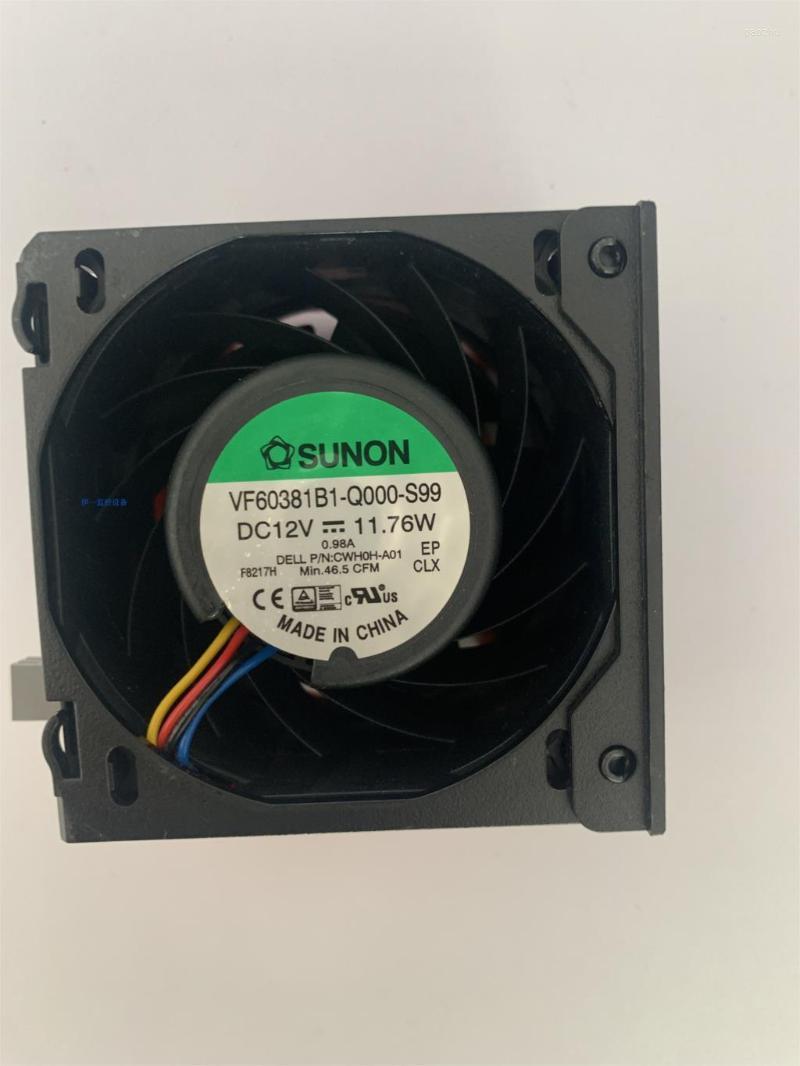 

Fans & Coolings VF60381B1-Q070-S99 CWH0H-A01 For SUNON DC 12v 46.5CFM 11.76W Server High Speed Large Air VolumeFans FansFans