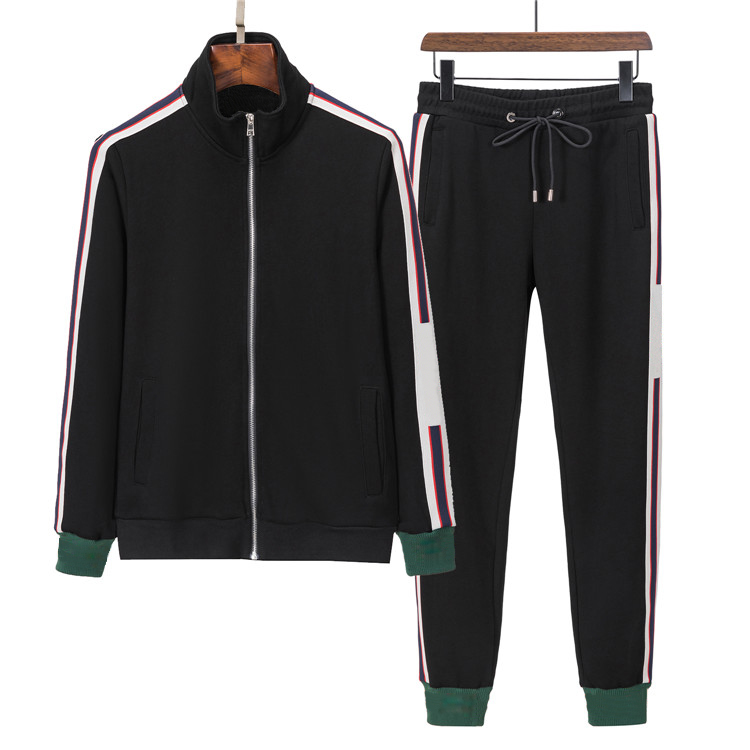 Fashion Casual Hip Hop Sportswear Designer Tracksuits Men Outfits Luxury Letter Print Sweatshirts Jackets and Pants Sports Suit Joggers Mens Swea