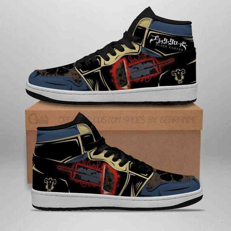 

Black Clover Asta Sneakers Boots Grimoire Sword Anime, Others