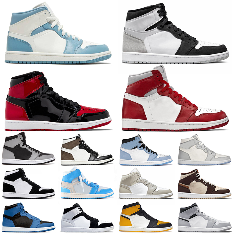 

Jumpman 1 1s Basketball Shoes J1 Women Mid University Blue Newstalgia Off College Grey Men Sneakers Stage Haze Sports Dark Marina Blue Trainers Yellow Toe White EUR 46, A3 mid carbon fiber 36-46