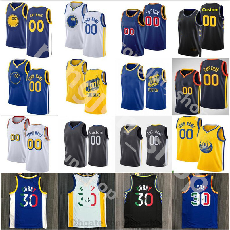 

Screen Print 75th Basketball 30 Stephen 00 Jonathan Curry Kuminga 22 Andrew 11 Klay Wiggins Thompson 33 James 23 Draymond Wiseman Green 4 Moses Moody Jerseys Printed