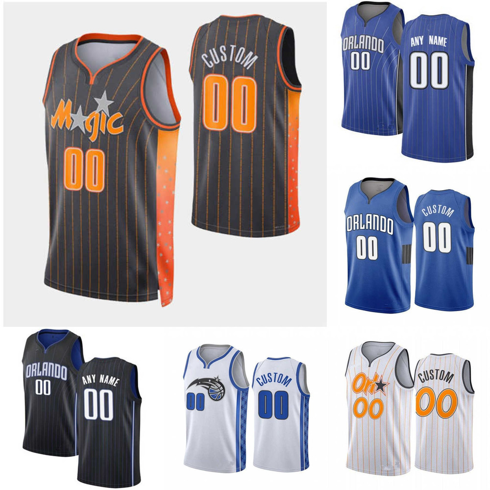 

Basketball Jersey 75th Custom Men Women Youth Orlando''Magic''Terrence 31 Ross Cole 50 Anthony 20 Markelle Fultz 10 Bol Bol, Color