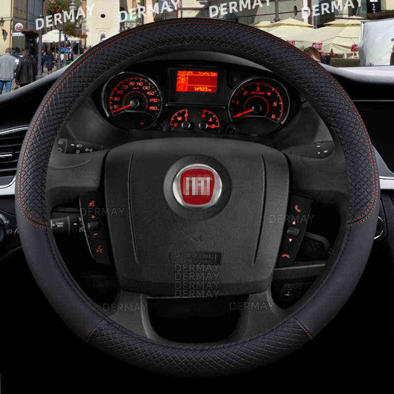 Pour Fiat Ducato PU Le cuir de voiture COUVERTURE DE REVOIR 100 DERMAY BRAND ACCESSOIRES DE VOITURES DE HAUTE QUALITÉ J220808
