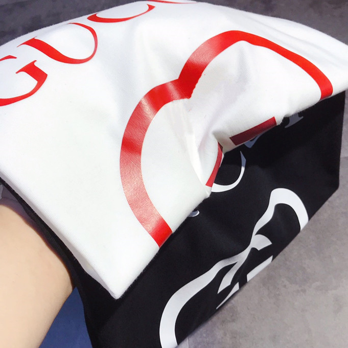 

ucci T Shirt desginer italy Breathable 100% Cotton Summer Man womans Casual Black white tee tops, Size do not sell