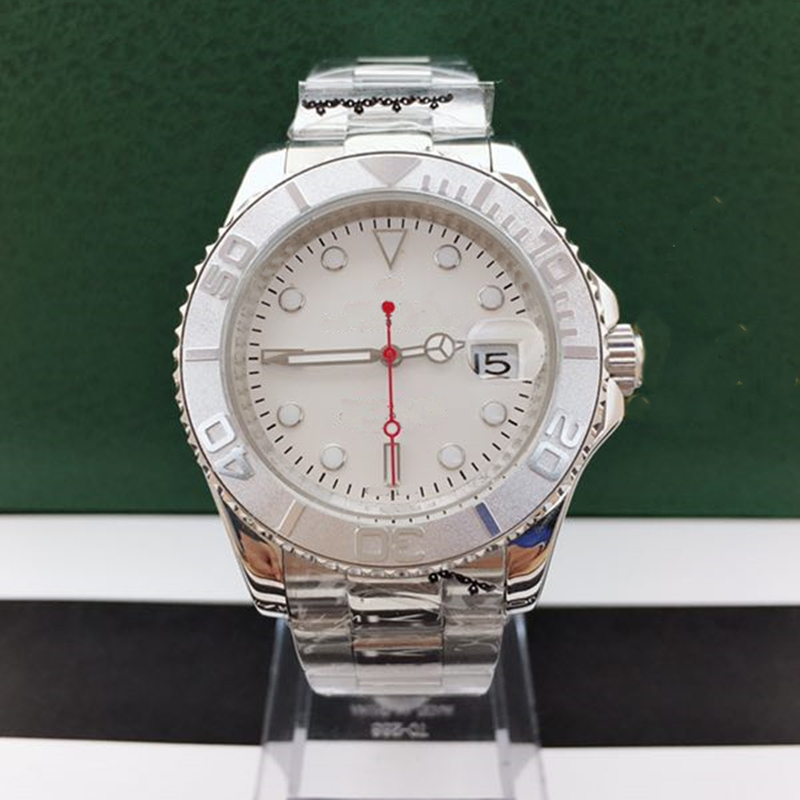 

mens automatic mechanical ceramics watches 41mm full stainless steel Swim wristwatches sapphire luminous watch business casual montre L1B, Sapphire glass