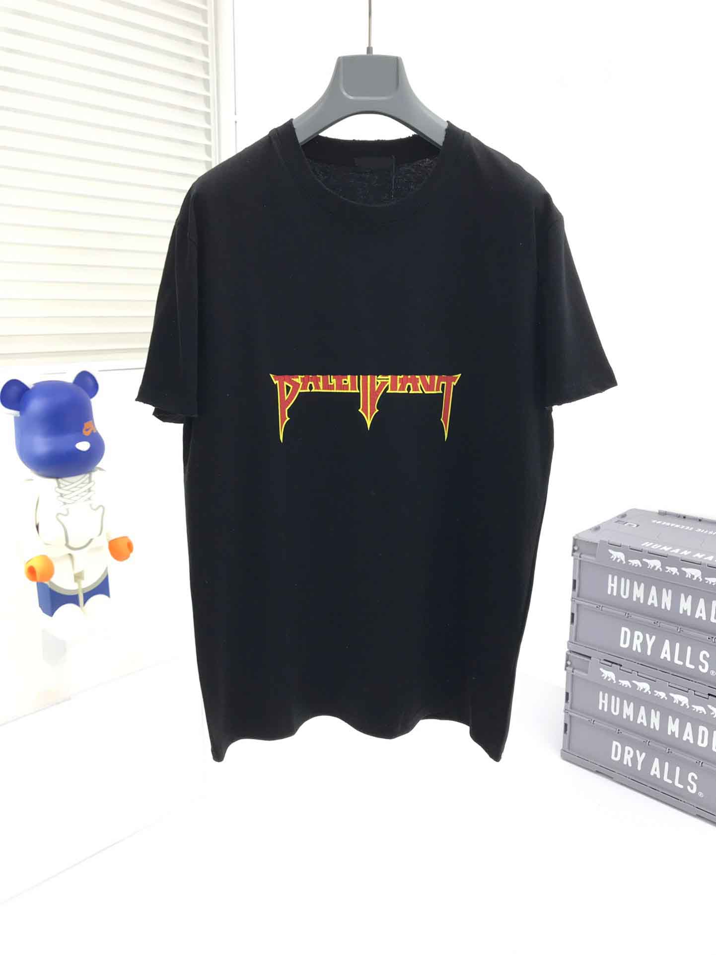 

2021ss spring and summer new high grade cotton printing short sleeve round neck panel T-Shirt Size: -l-xl-xxl-xxxl Color: black white 8kkh5u