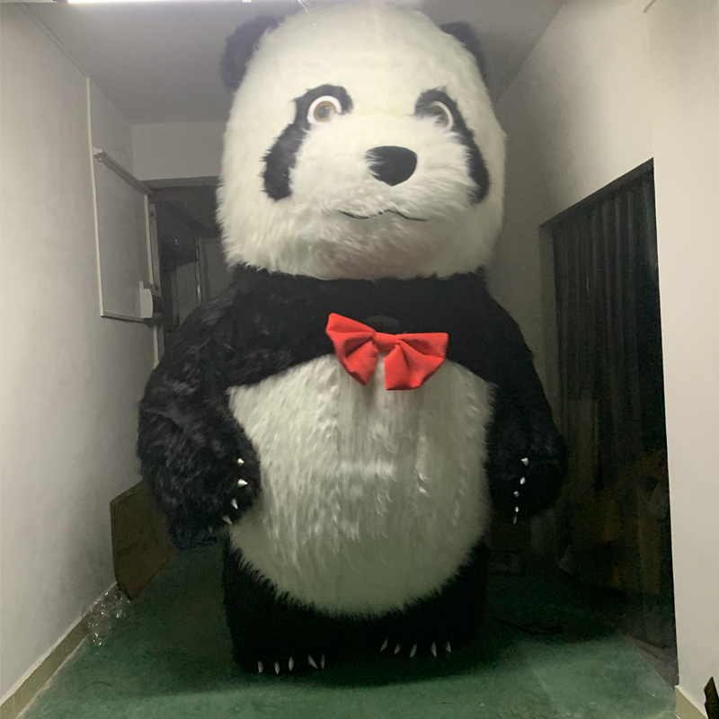 

Mascot doll costume Halloween Chinese Panda Inflatable Costume Polar Bear Mascot Costume 3M Tall Suitable for 1.7m To 1.95m Party Game Dres, Style 2