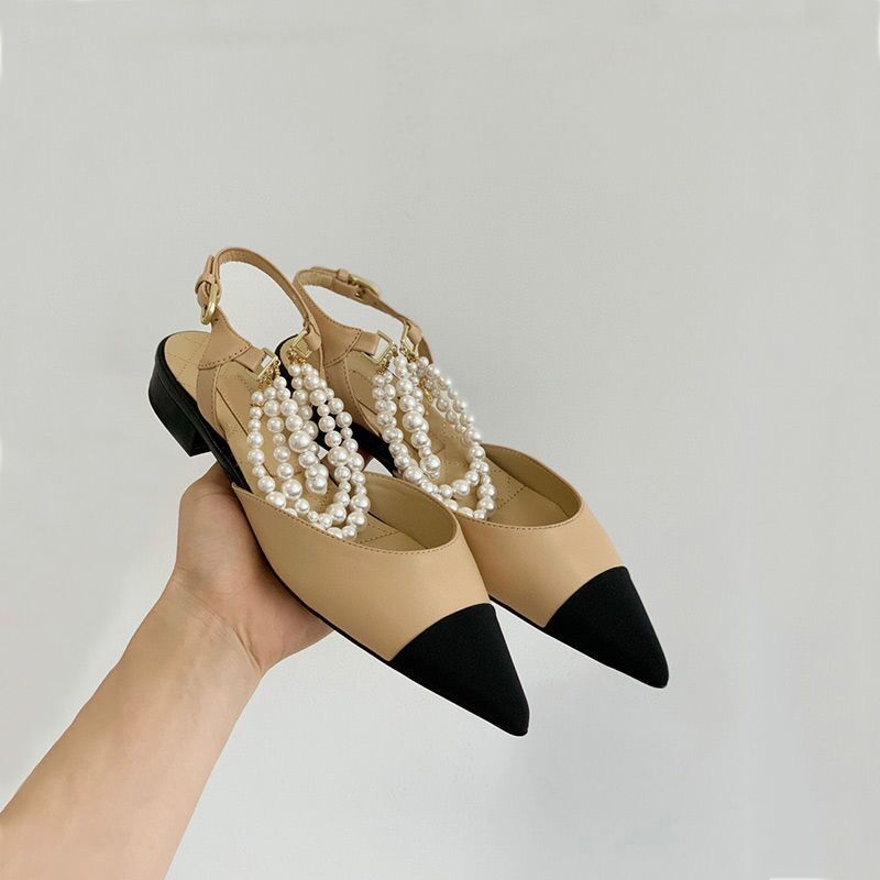 

pointy rear empty fashion sandals women pearl patchwork daily banquet sexy high heel buckle belt Wedding shoes stiletto pointed shallow mouth silver pearl, Color 6