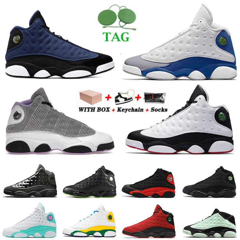 

2022 Arrival Jumpman 13 13s Xiii Designer Basketball Shoes for Men Flint Brave Blue Houndstooth Obsidian French Mens Womens Sports, 36-40 (2)