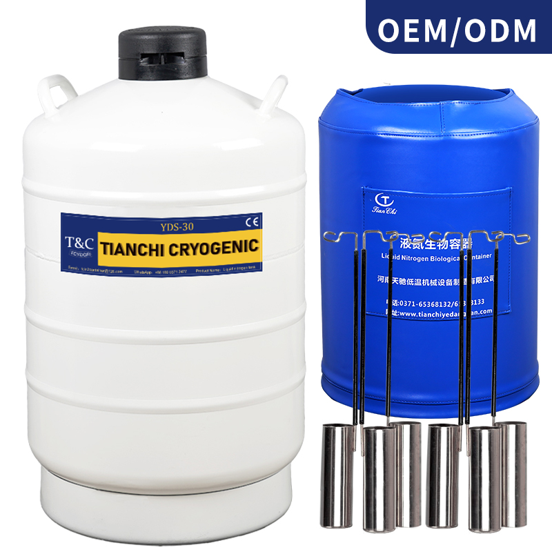 

Liquid nitrogen transport container 30L LN2 semen storage tank yds-30 liter aviation aluminum dewar