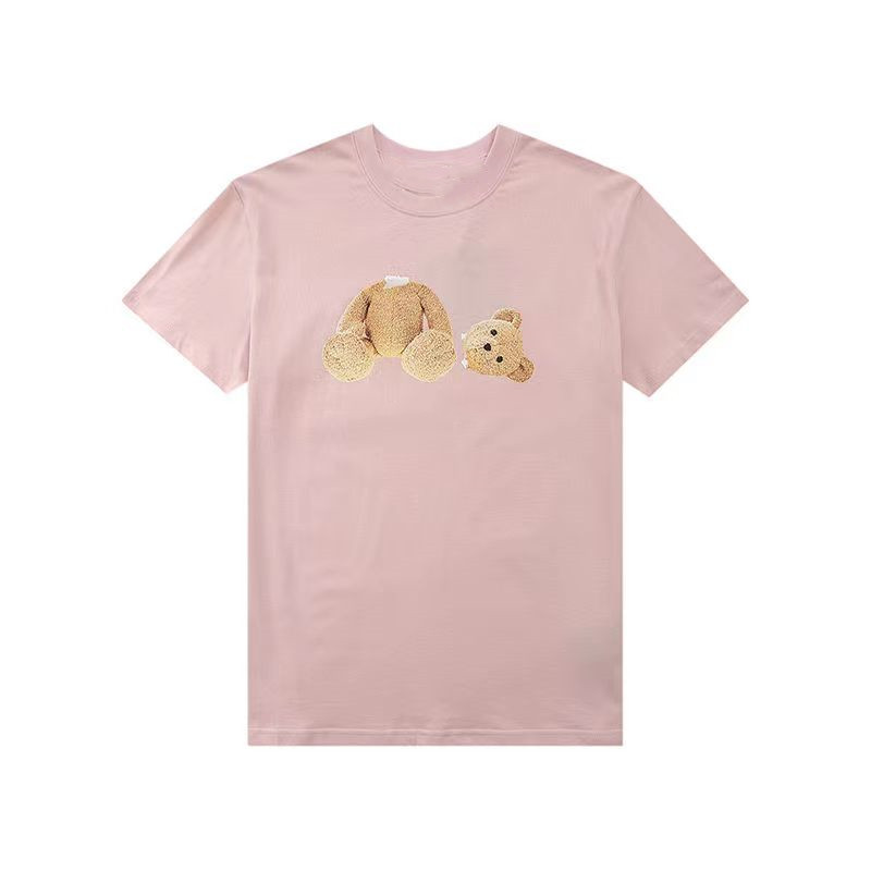 

T shirt Designer For Men Short Sleeved Shirts Tshirts Fashion Mens And Women Printed Couple Models Bears Cotton Tshirt Women Casual Summer Wholesaler Pink, White