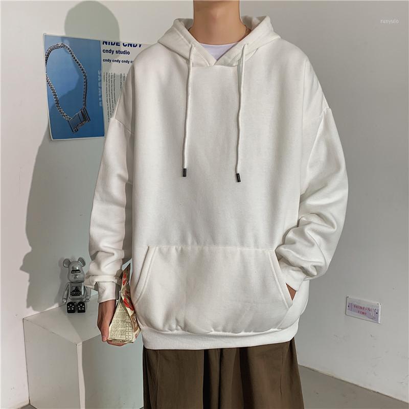 

Couple Solid Color Sweatshirt Men' Fleece Hoodie Autumn Winter Coat Loose Youth Jacket With Pockets Hoodies & Sweatshirts, 03