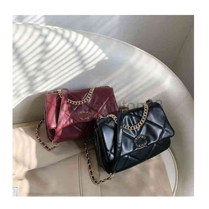 

Designer Channel Bag Crossbody Messenger Tote Handbag Man Woman Casual Fashion Luxurious Single Shoulder Diagonal Straddle Chain Bag, Black