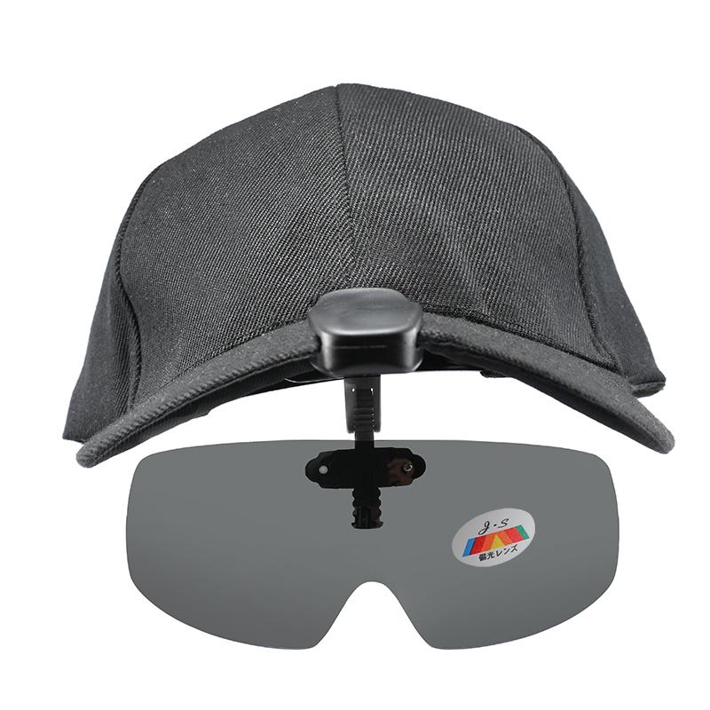 

Sunglasses 2022 Polarized Fishing Glasses Hat Visors Sport Clips Cap Clip On For Biking Hiking Golf Eyewear UV400