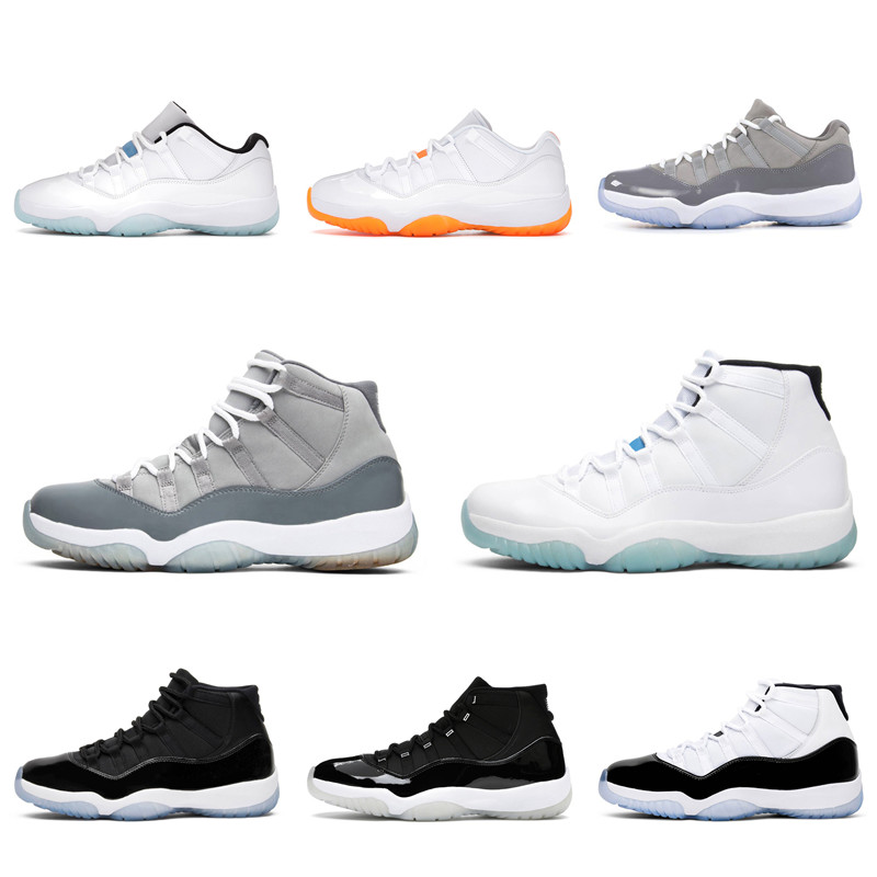 

High Quality Basketball Shoes UNC11 11s Cherry Bred Win Like 96 82 Legend Gamma University blue Dark Concord 45 low Space jam Cool grey Cap Mens Trainers Sports Sneaker, V001