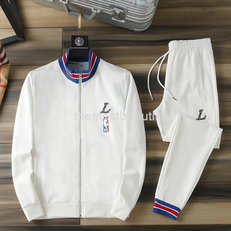 

Men's Tracksuits Roman cotton casual sportswear set men's high-end fashion two-piece large European, 2# packing bag