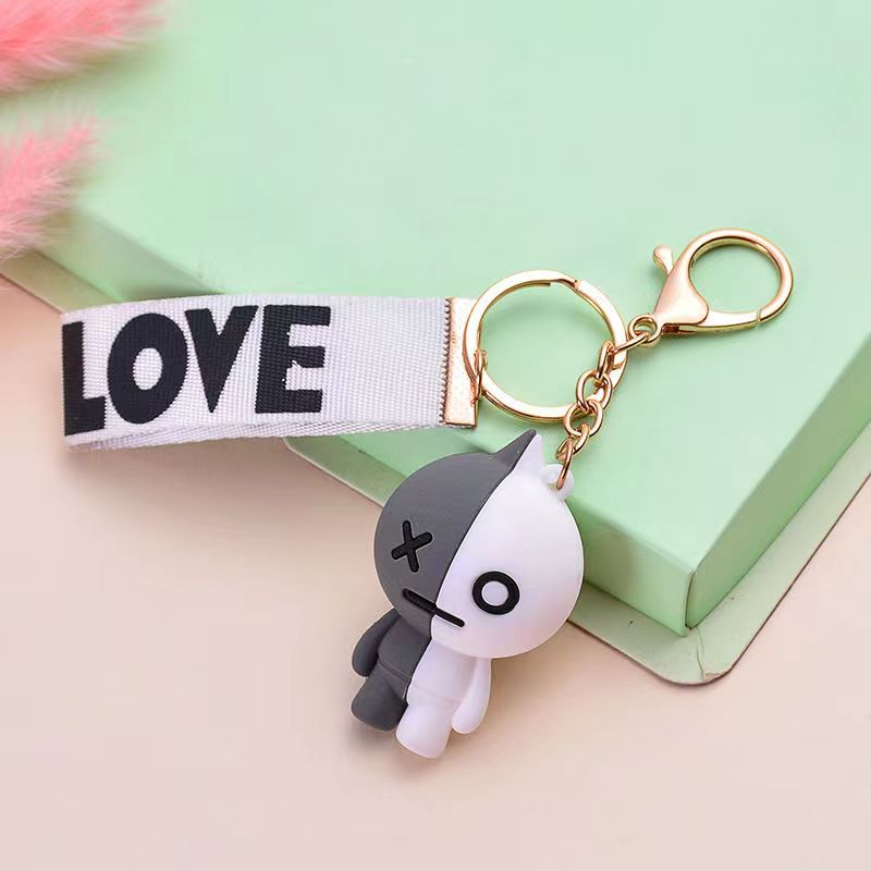 

Luxurys designers Keychain Car Key chain Solid color monogrammed Keychains Fashion Leisure astronaut Men Women Bag Pendant Accessories with very nice good