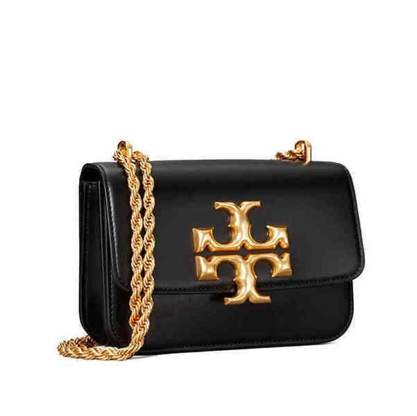 

Eleanor Handbag TorysBurchs TB chain bag kraft square Lingge Single Shoulder Messenger Bag in the States wmCAUJ, Black trumpet