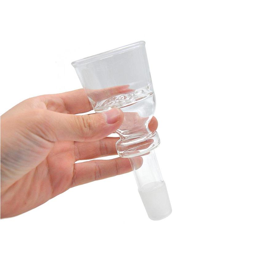 

COURNOT Handmade Glass Shisha Hookah Charcoal Holder Bowl Diameter 62MM One Hole Funnel Hookah Head Shisha Bowl Chicha Nargile Gla204D