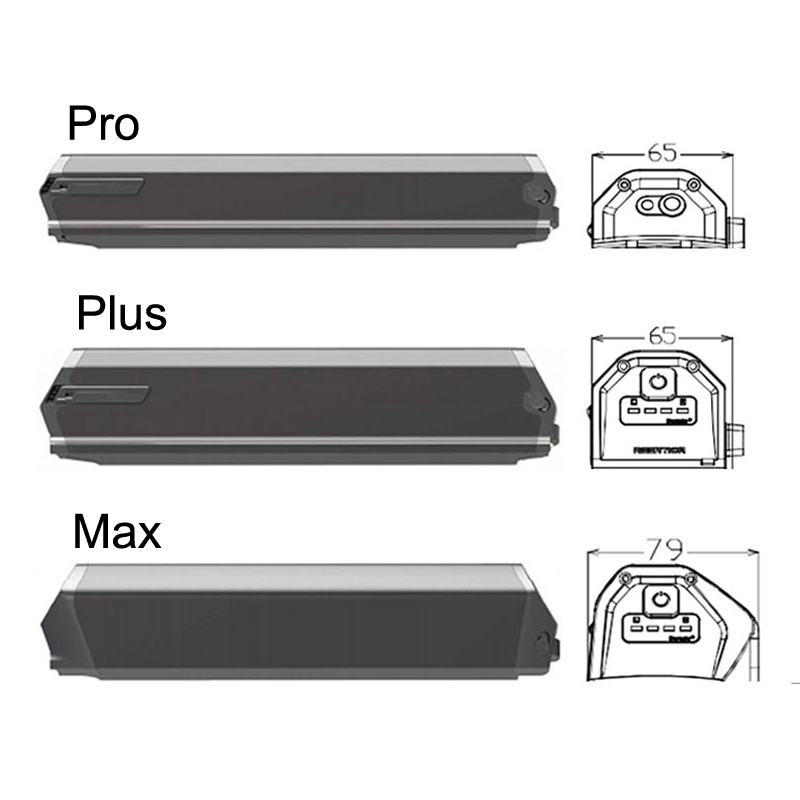 

48V 13Ah 624Wh Dorado Plus Ebike Battery Pack for NCM Moscow Milano Magnum Mi6 Ranger Payload Electric City Bicycle Removable Lithium Batteries