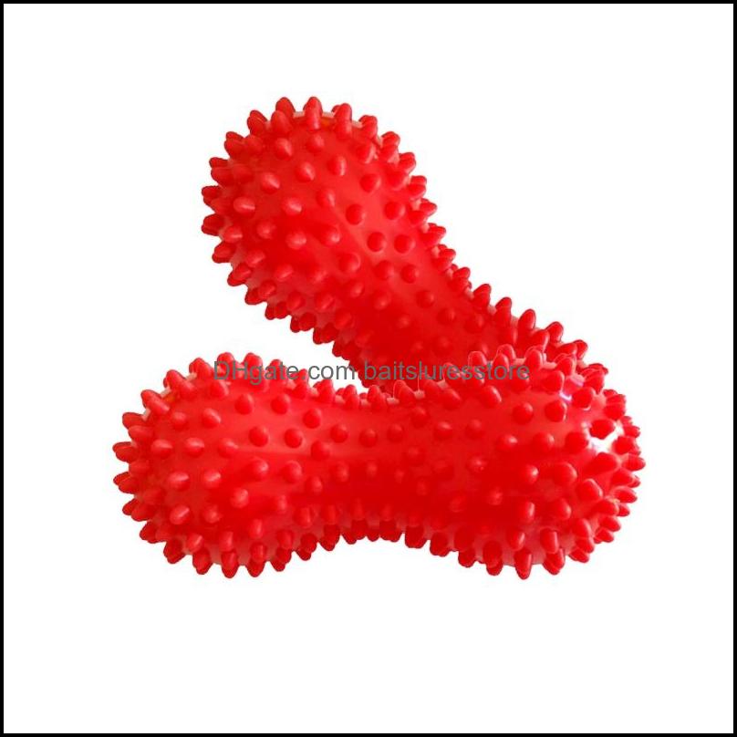 

Eva Health Care Peanut Shape Mas Ball Relieve Pain Tension Relax Muscles Trigger Point Drop Delivery 2021 Yoga Balls Fitness Supplies Sports, Red