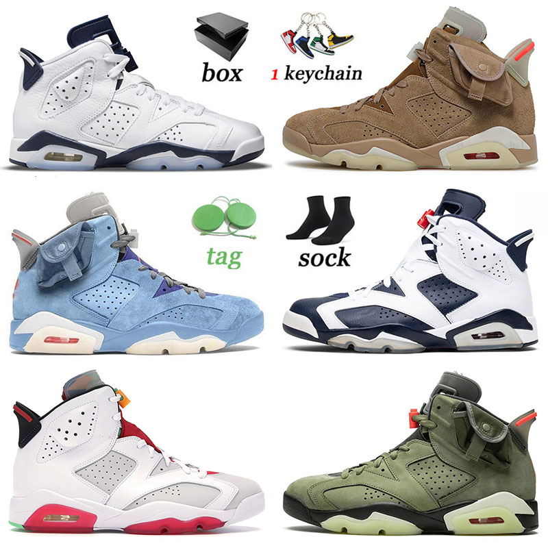 

Top Fashion Mens Basketball Shoes 6 6s VI OG Jumpman British Khaki University Blue Metallic Silver Bordeaux Cactus Jack Gold Hoops Sneakers Trainers Jorden Retro, C50 unc 40-47