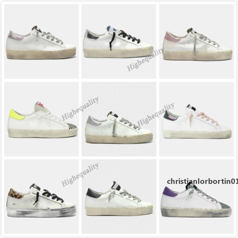 2022 # Golden # Goose # Sneakers Boot Women Man Man Super Hi Star Designer Dirty Shoe Vlwm Baccc