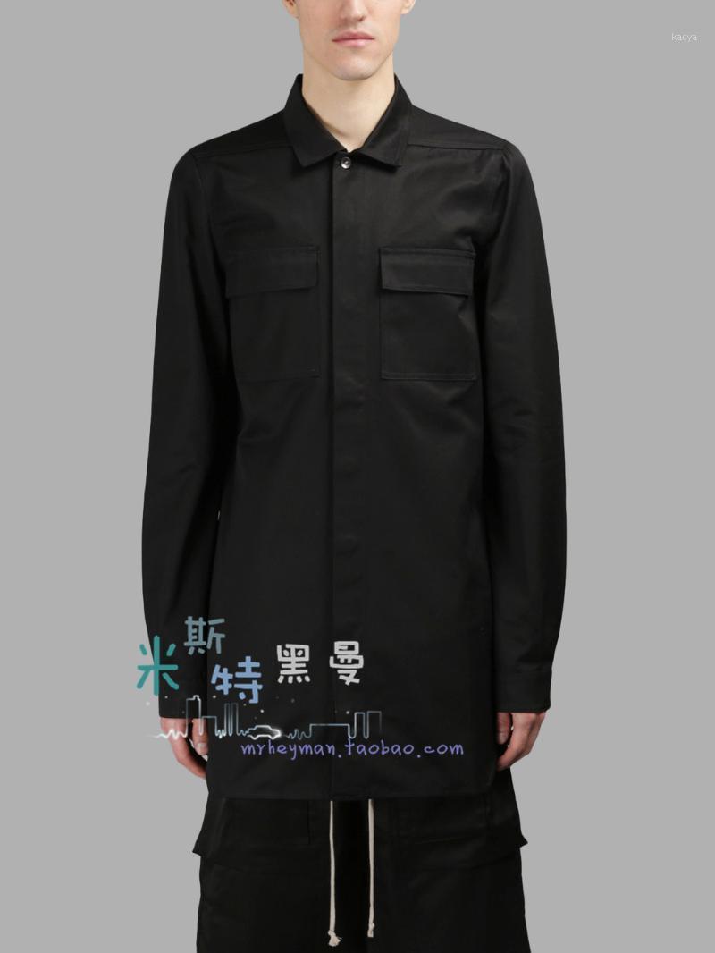 

5XL 2022 Men's Clothing Bigbang Hair Stylist Fashion Personality Work Clothesg Shirt Plus Size Singer Costumes Casual Shirts, Black