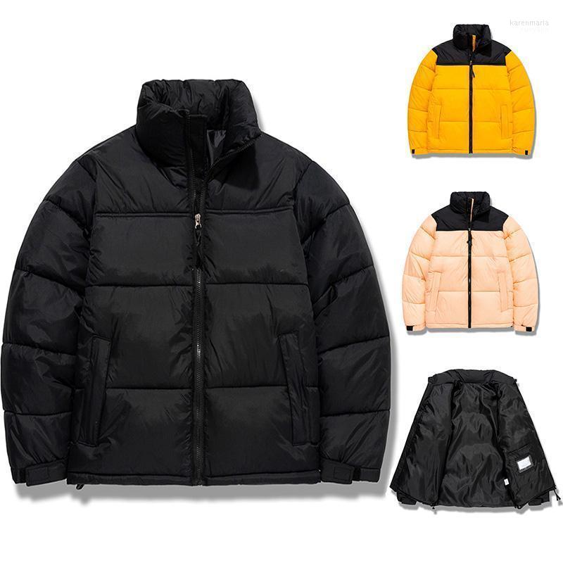 

Men's Down & Parkas Men Winter Patchwork Jacket Stand Collar Warm Thick Windproof Soft Comfortable Fashion Casual Coat Plus Size Kare22, Color5